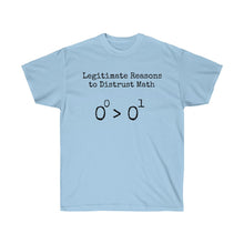 Load image into Gallery viewer, #Question Math Zero - Unisex Ultra Cotton Tee