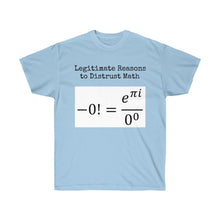Load image into Gallery viewer, #Question Math WTF - Unisex Ultra Cotton Tee