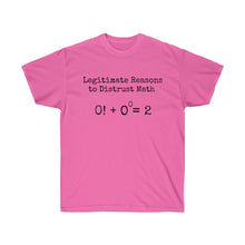 Load image into Gallery viewer, #QuestionMath Two - Unisex Ultra Cotton Tee