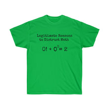 Load image into Gallery viewer, #QuestionMath Two - Unisex Ultra Cotton Tee