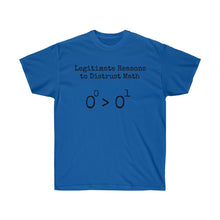 Load image into Gallery viewer, #Question Math Zero - Unisex Ultra Cotton Tee