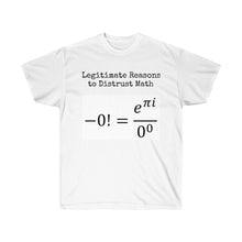 Load image into Gallery viewer, #Question Math WTF - Unisex Ultra Cotton Tee