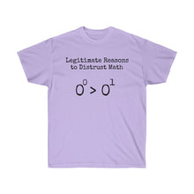 Load image into Gallery viewer, #Question Math Zero - Unisex Ultra Cotton Tee