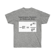 Load image into Gallery viewer, #Question Math WTF - Unisex Ultra Cotton Tee