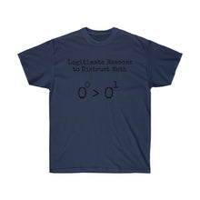 Load image into Gallery viewer, #Question Math Zero - Unisex Ultra Cotton Tee