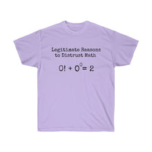 Load image into Gallery viewer, #QuestionMath Two - Unisex Ultra Cotton Tee