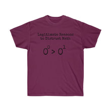Load image into Gallery viewer, #Question Math Zero - Unisex Ultra Cotton Tee