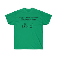 Load image into Gallery viewer, #Question Math Zero - Unisex Ultra Cotton Tee
