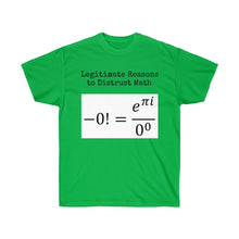 Load image into Gallery viewer, #Question Math WTF - Unisex Ultra Cotton Tee