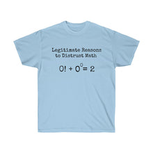 Load image into Gallery viewer, #QuestionMath Two - Unisex Ultra Cotton Tee