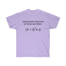 Load image into Gallery viewer, #QuestionMath Two - Unisex Ultra Cotton Tee
