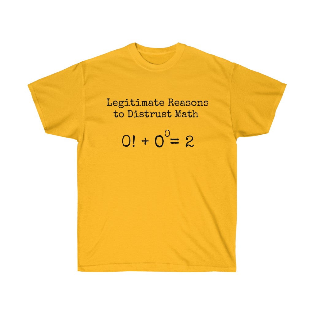 #QuestionMath Two - Unisex Ultra Cotton Tee