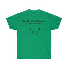 Load image into Gallery viewer, #Question Math Zero - Unisex Ultra Cotton Tee
